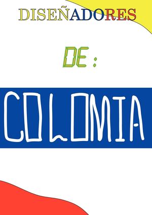 Diseñadores Colombianos