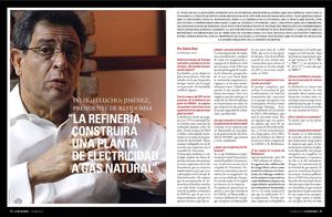 Felucho Jiménez: “REFIDOMSA construirá una planta eléctrica a gas natural”