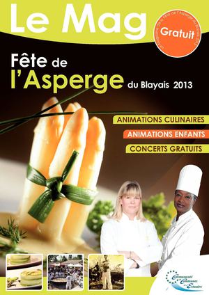 Le Magazine de la Fête de l'Asperge du Blayais 2013