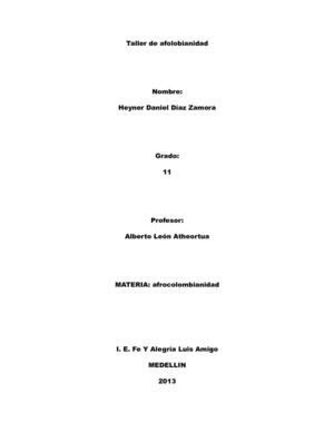 2# taller de afrocolombianidad