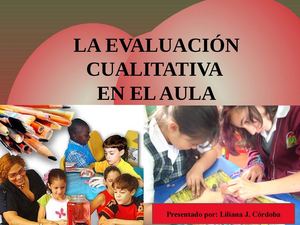 Evaluacion cualitativa