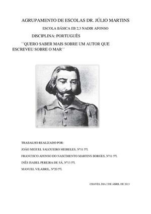 trabalho de portugues