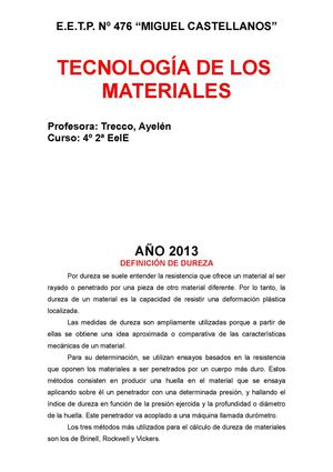 Apunte Nº 2- Ensayos De Dureza
