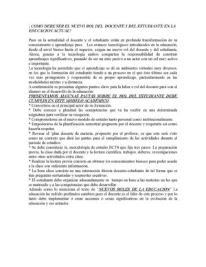 Calaméo - rol del docente y el estudiante en la educacion actual