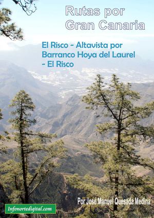 Rutas de Gran Canaria. El Risco - Altavista por Barranco Hoya del Laurel - El Risco. 