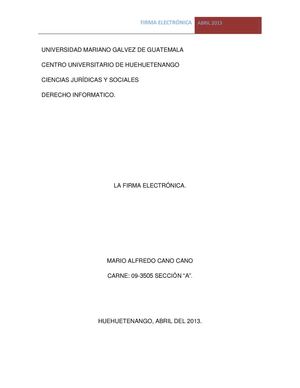 firma electronica mario
