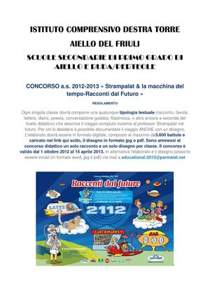 concorso parmalat