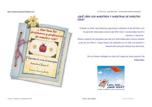 LOS LIBROS QUE LEEN LOS PROFES