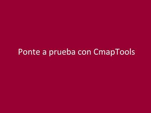 Prueba de uso de Cmaptools