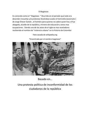 El Bogotazo (JORGE ELIECER GAITAN)
