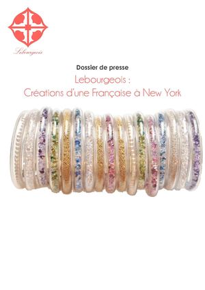Dossier de presse : Lebourgeois - Créations d'une française à New York