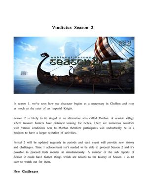 Vindictus Season 2 