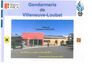 Bilan 2012 de la Gendarmerie de Villeneuve-Loubet