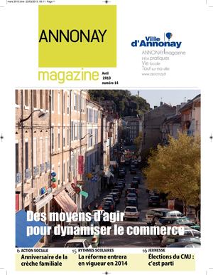 Annonay magazine n° 14 - avril 2013 