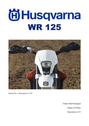 Husqvarna wr 125