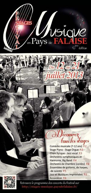 Festival et Stages Musique en Pays de Falaise