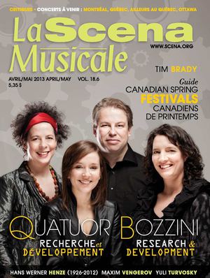 La Scena Musicale avril-mai 2013 April-May