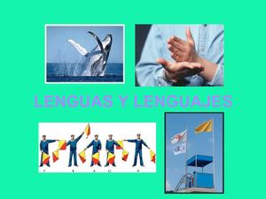 LENGUAS Y LENGUAJES