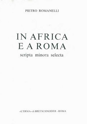 In Africa e a Roma