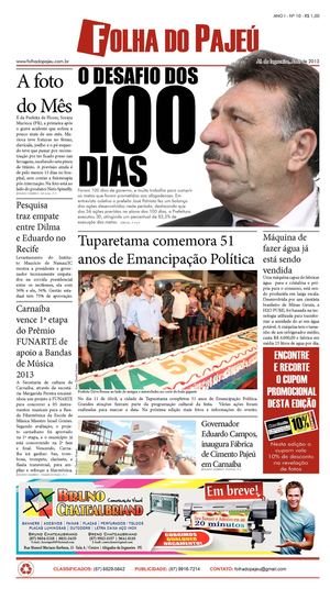 FOLHA DO PAJEÚ - ED 10