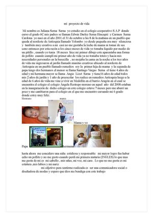 JULIANA SERNA MI PROYECTO DE VIDA