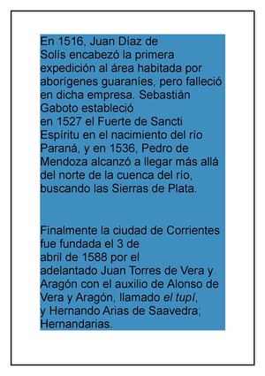 fundacion de corrientes