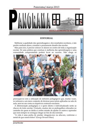 Jornal escolar - Panorama - 2ºPeríodo