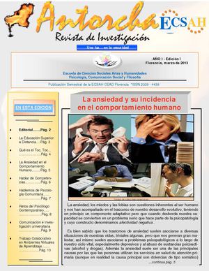 Edicion  nro. 1 - MARZO 2013- Revista Antorcha