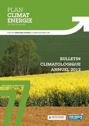 Bulletin climatologique annuel 2012