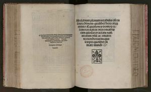 Astrolabium - Incunable - Médiathèque de Montbéliard