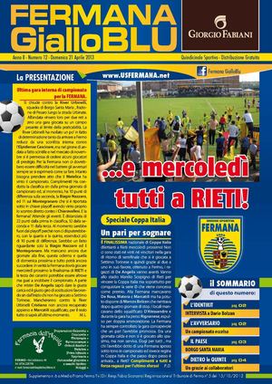 in anteprima la DODICESIMA USCITA