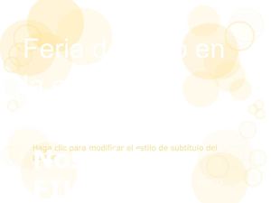 Feria del libro en la escuela