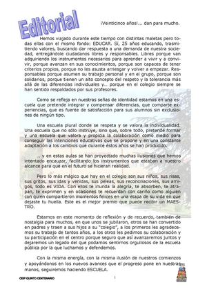 Revista 25 Aniversario