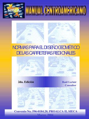 Manual centroamericano de normas 2da 