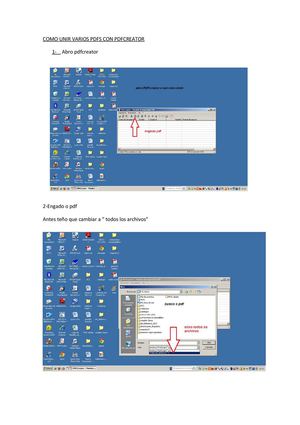 Unir pdfs con pdfcreator