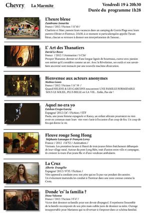 Cataloque Programme 9° Fête des Courts