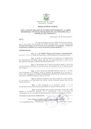 Reconocimiento gubernamental de la grafología en Paraguay- Master en Grafoanálisis Europeo UAB