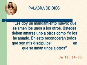 EL MANDAMIENTO DEL AMOR