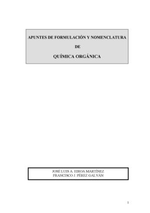 Nomenclatura de compuestos orgánicos