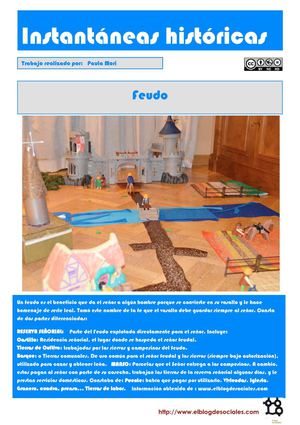 Distribución de un feudo, por Paula Mori