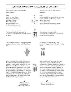 Acordes para Guitarra - Guitar Chords