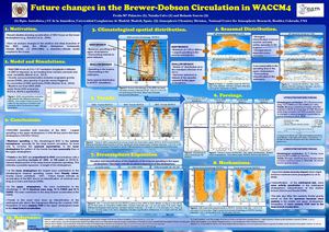 Changes in the Brewer-Dobson Circulation on WACCM4