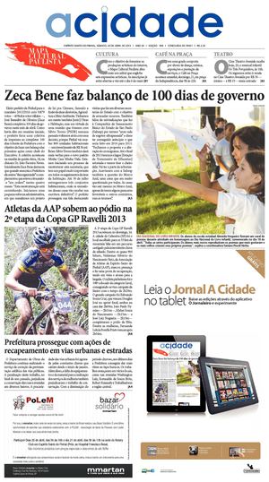 Jornal A Cidade - Edição 958 de 20/4/2013