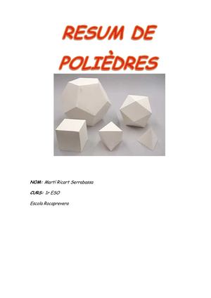 Resum políedres Martí Ricart