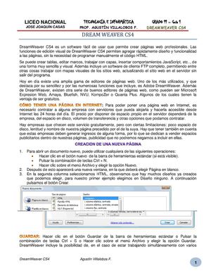 GUIAS DREAMWEAVER CS4