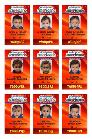 carnets kindergarten americano