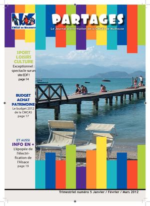Journal PARTAGES n°5 de la CMCAS de Mulhouse