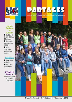 Journal PARTAGES n°7 de la CMCAS de Mulhouse