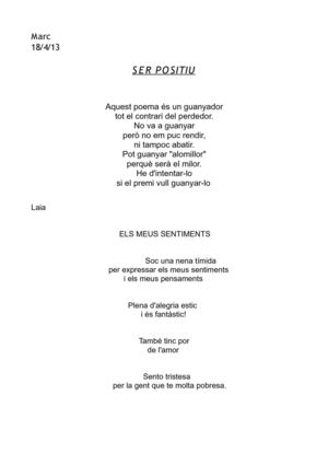 Poemes St. Jordi. 6è. 12-13