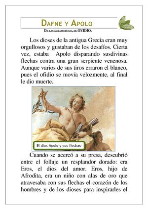 Dafne y Apolo